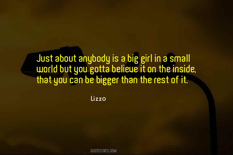 Girl Small Quotes #1764925