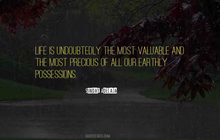 Earthly Life Quotes #1131846