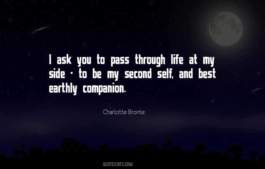 Earthly Life Quotes #1229301