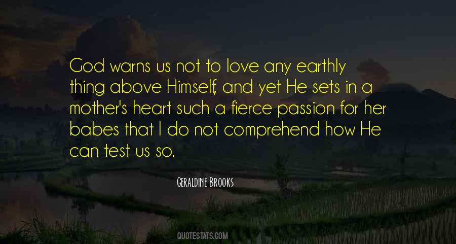 Earthly Love Quotes #245759