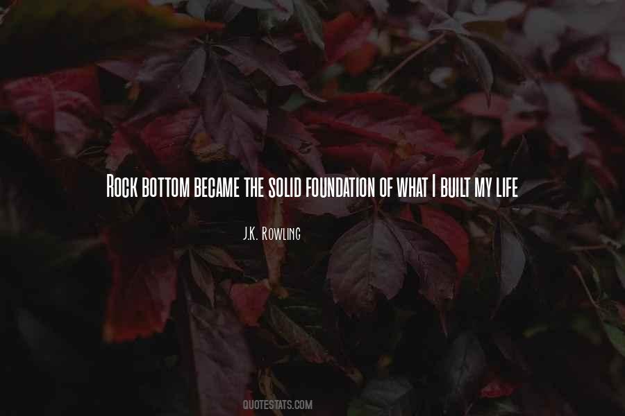 Solid Life Quotes #66589