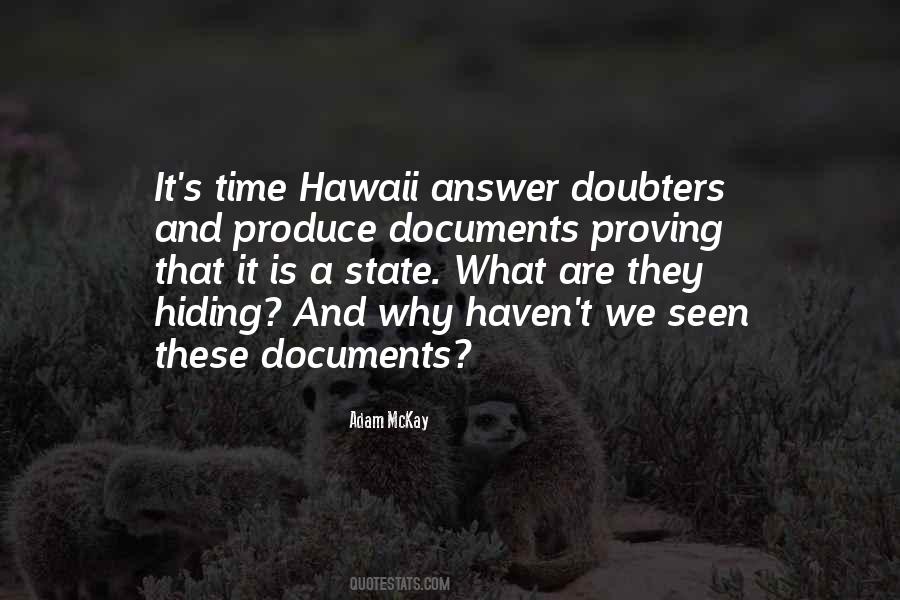 Hawaii State Quotes #1615549