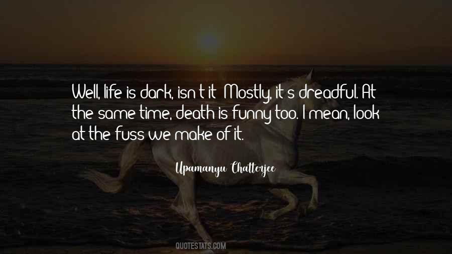 Dark Death Quotes #149555