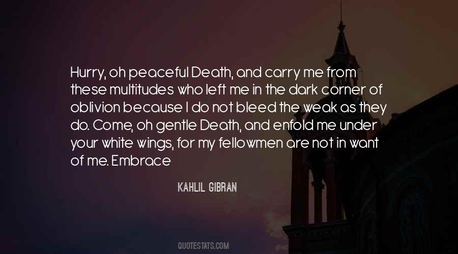 Dark Death Quotes #156241