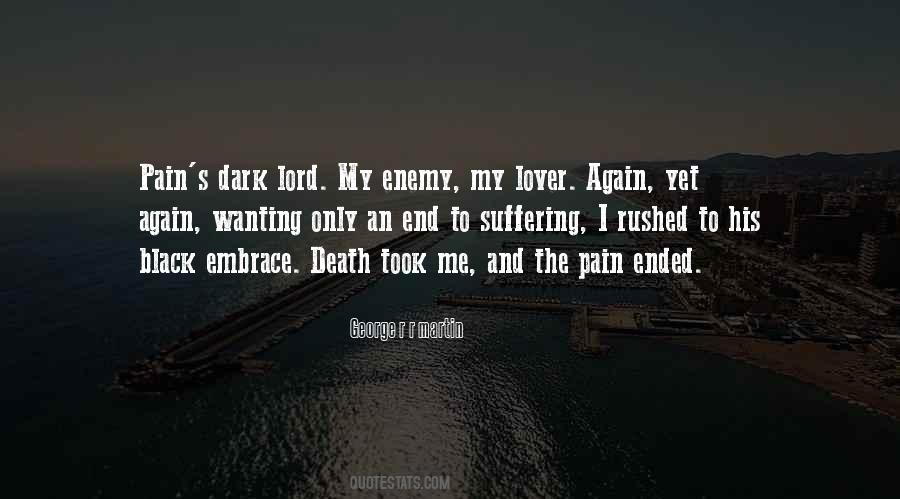 Dark Death Quotes #340395