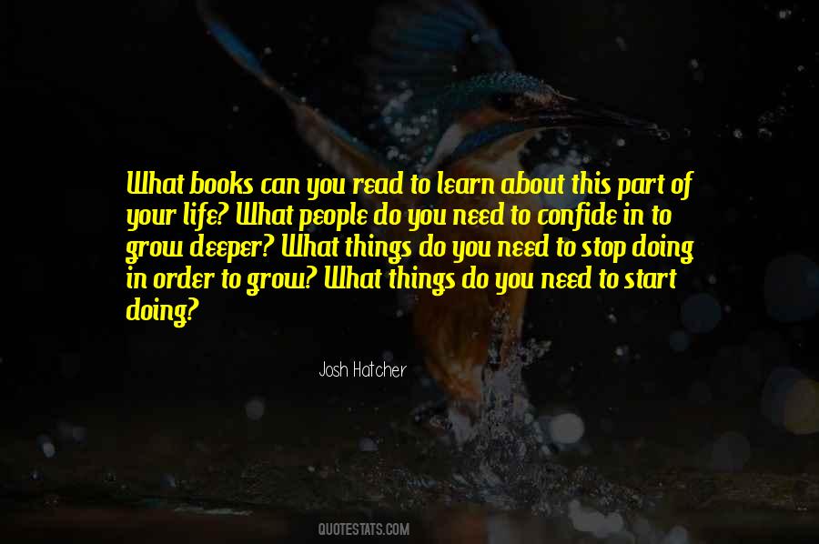 Things To Learn In Life Quotes #1453063