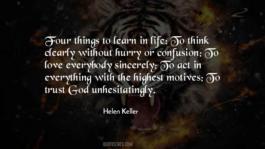 Things To Learn In Life Quotes #772236