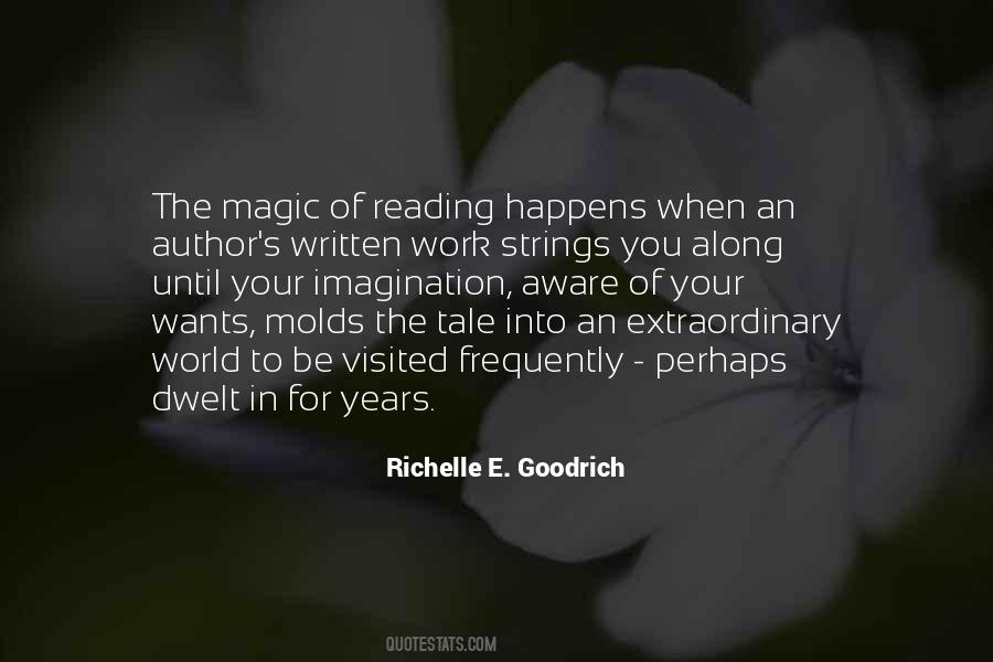 Quotes About The Magic Of Reading #732537