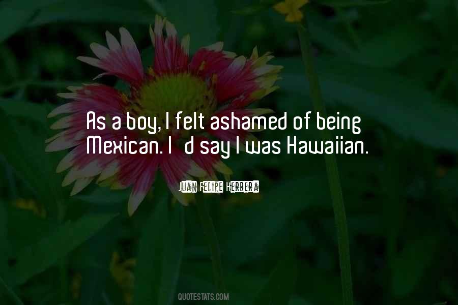 Mexican Boy Quotes #806214