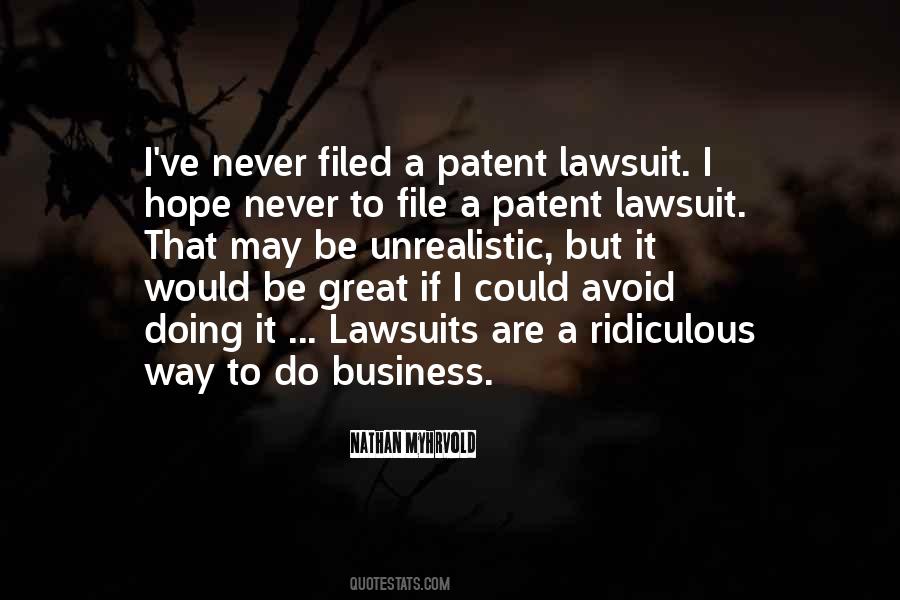 Business Hope Quotes #1211402