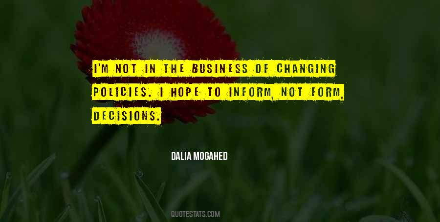Business Hope Quotes #1286483