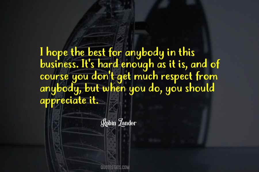 Business Hope Quotes #1452495