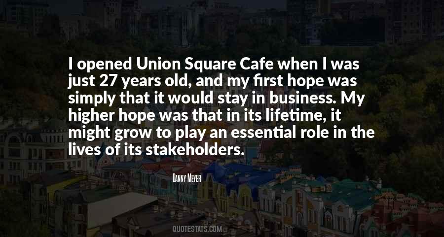 Business Hope Quotes #1874408