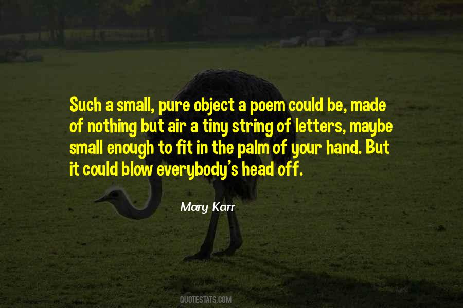 Small Poetry Quotes #1497086