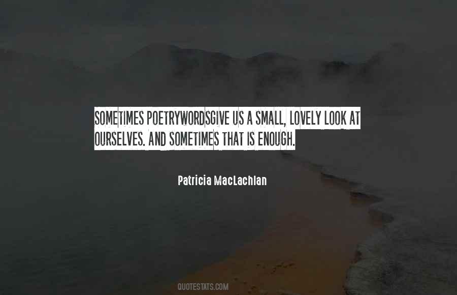 Small Poetry Quotes #610409