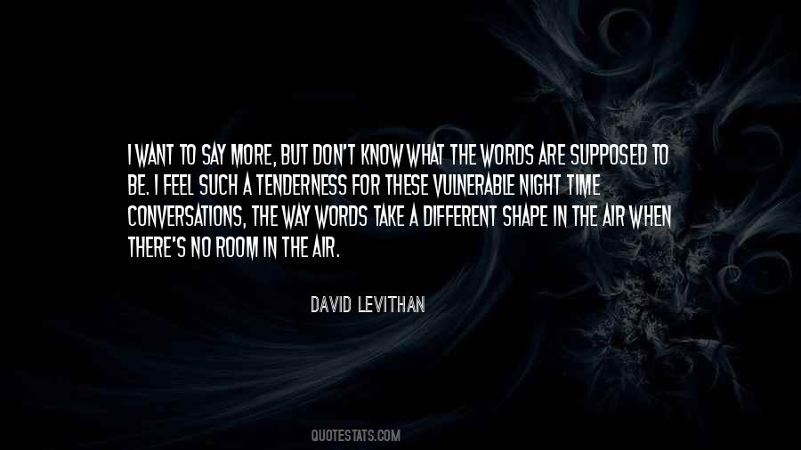 No David Quotes #771464