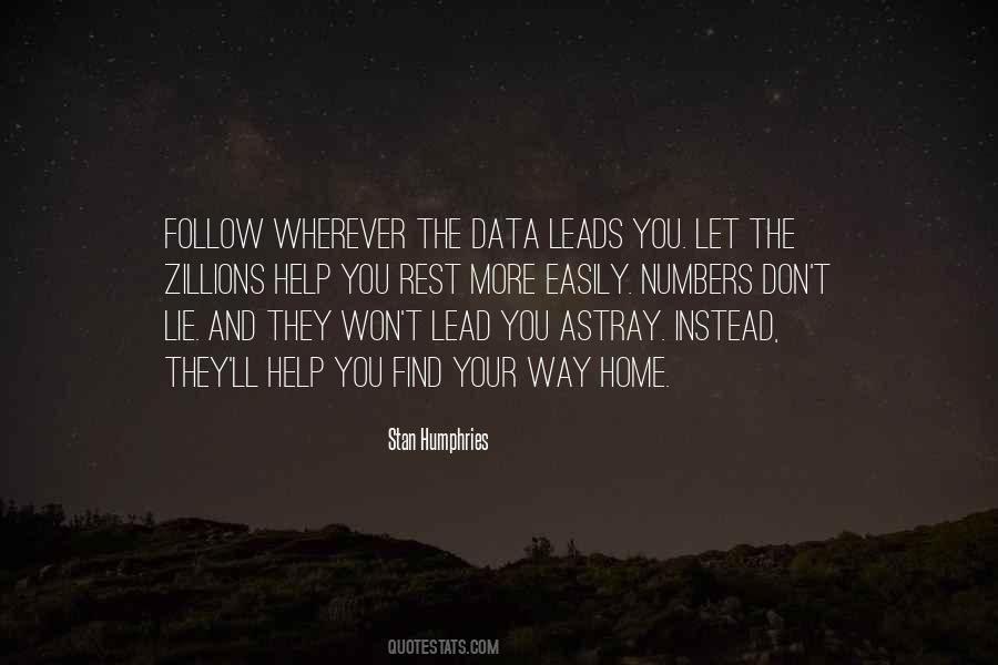 Easily Lead Quotes #1796529