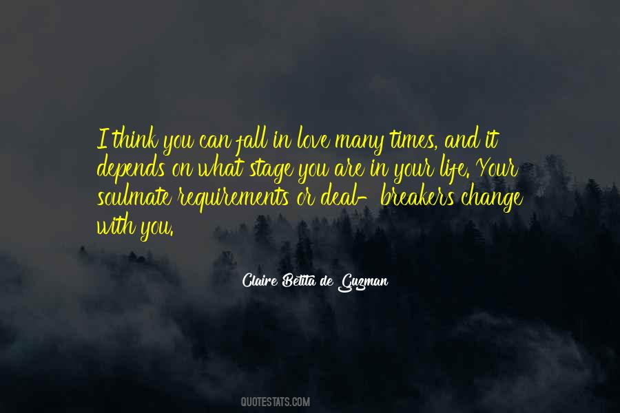 Love Life Change Quotes #1461957