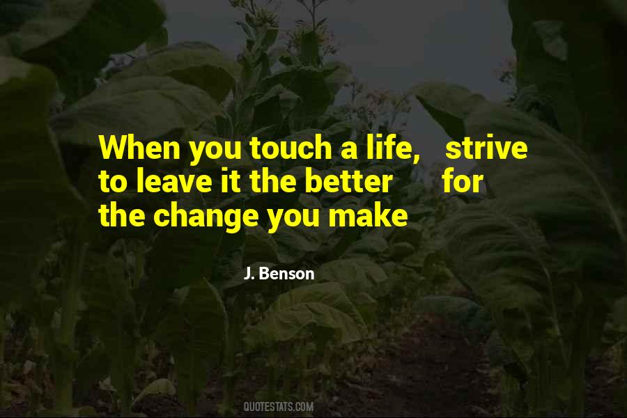 Love Life Change Quotes #734691
