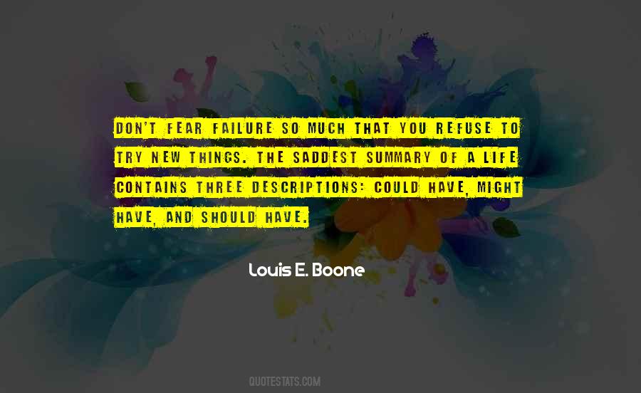 The Fear Of Failure Quotes #442617
