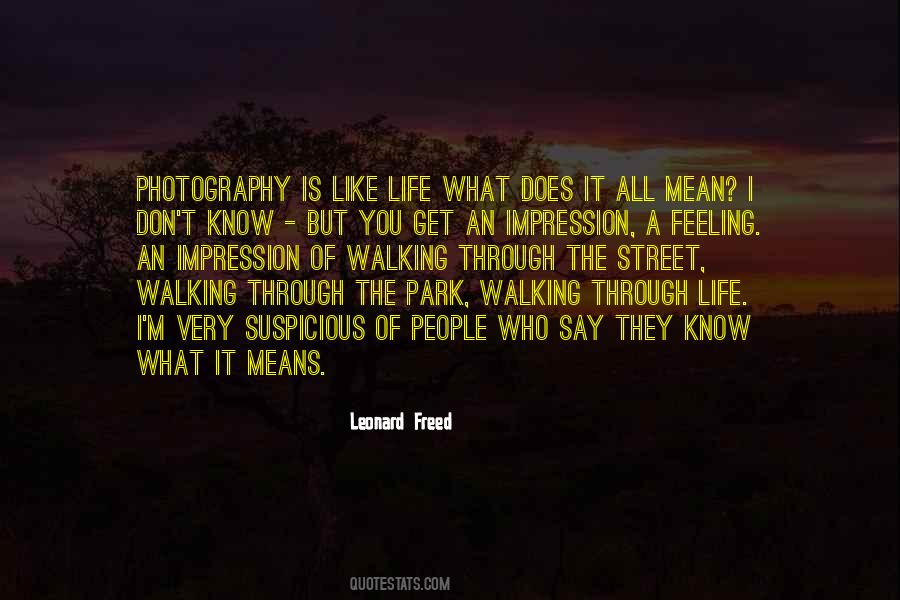 Quotes About The Park #921763
