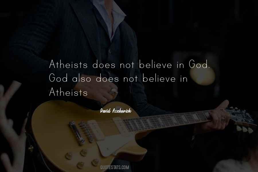 Atheist God Quotes #1762468