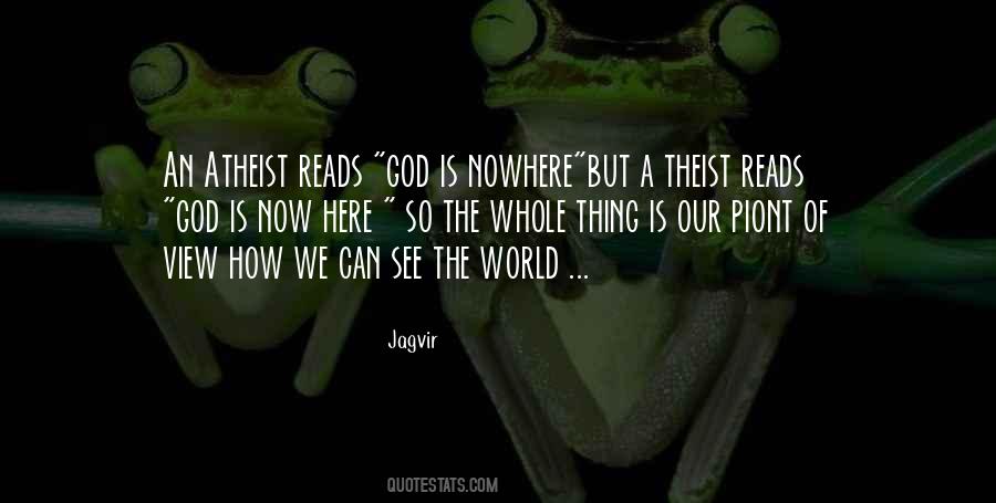 Atheist God Quotes #485184