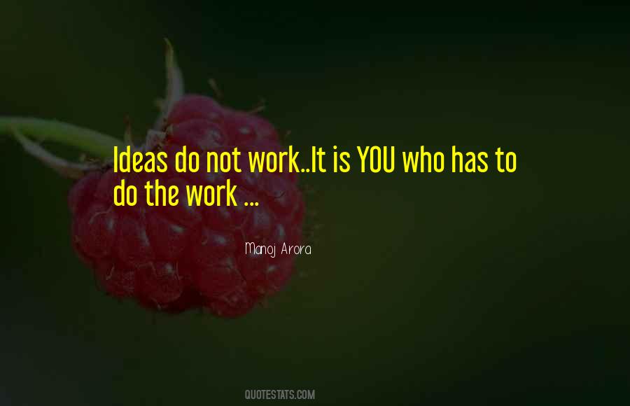 Do The Hard Work Quotes #181280