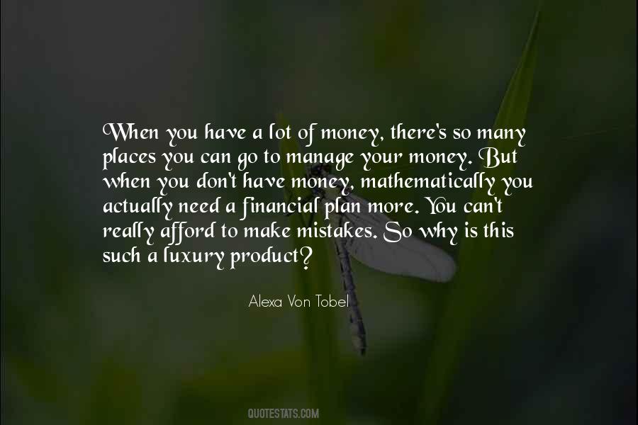 Financial Plan Quotes #1182487