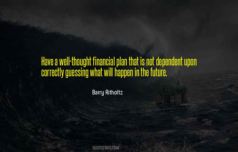 Financial Plan Quotes #1604664