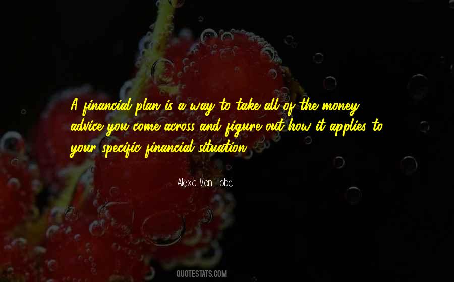 Financial Plan Quotes #678916