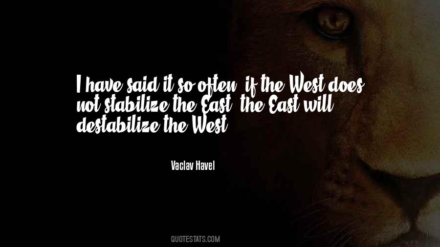 East West Quotes #332672