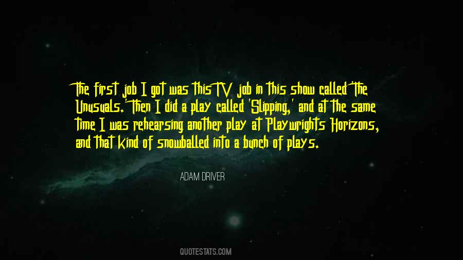 Tv Show Time Quotes #1389455