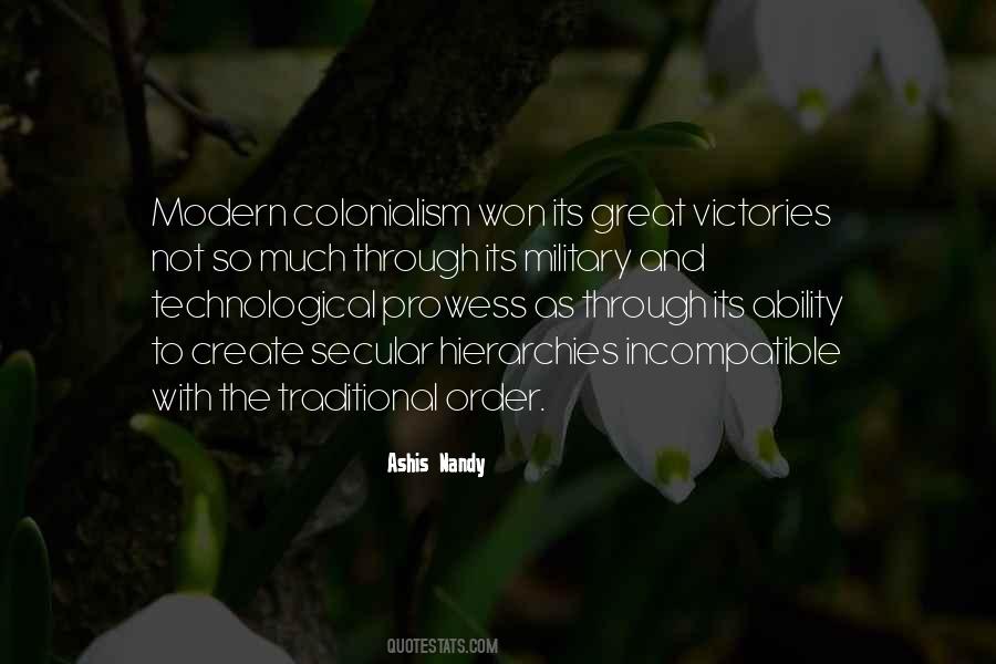 Traditional And Modern Quotes #1237303