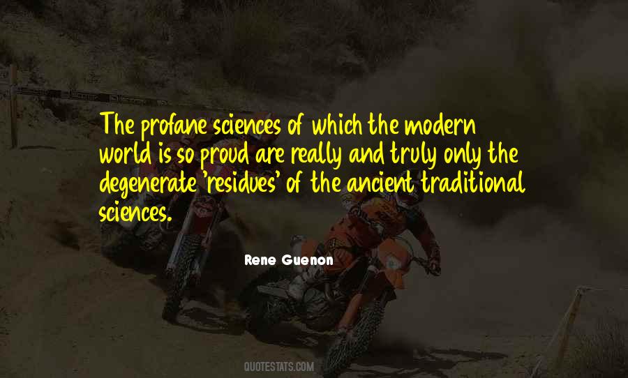 Traditional And Modern Quotes #1344182