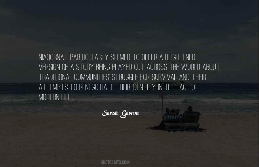 Traditional And Modern Quotes #328655