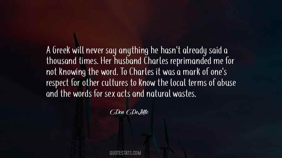 Respect For Other Cultures Quotes #117261