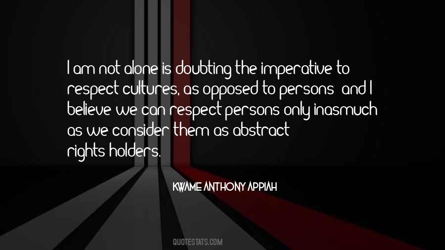 Respect For Other Cultures Quotes #1224903