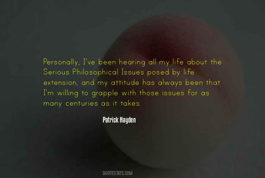 Philosophical Life Quotes #931824