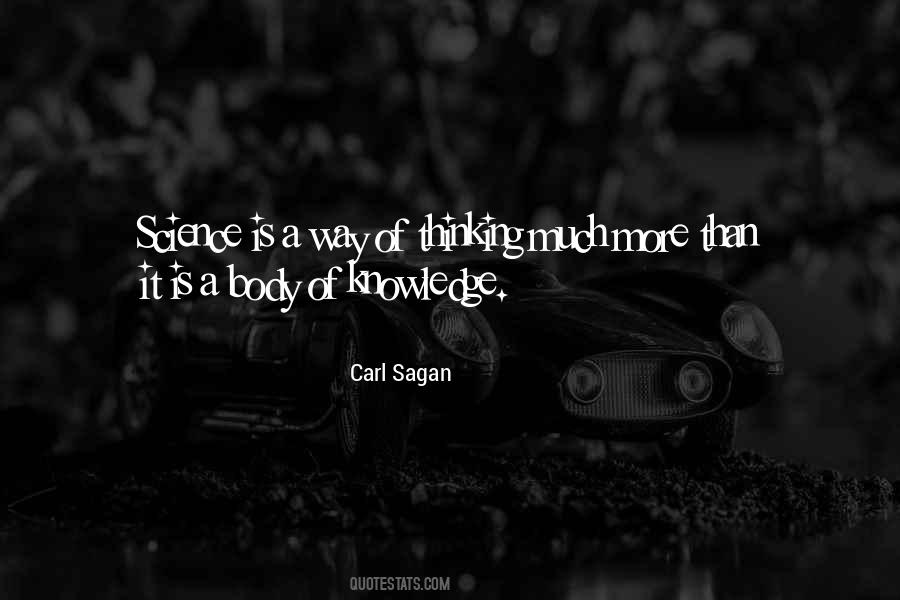 Sagan Science Quotes #19809