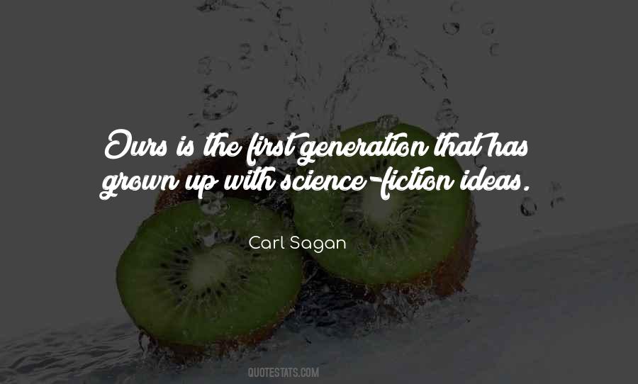 Sagan Science Quotes #227591