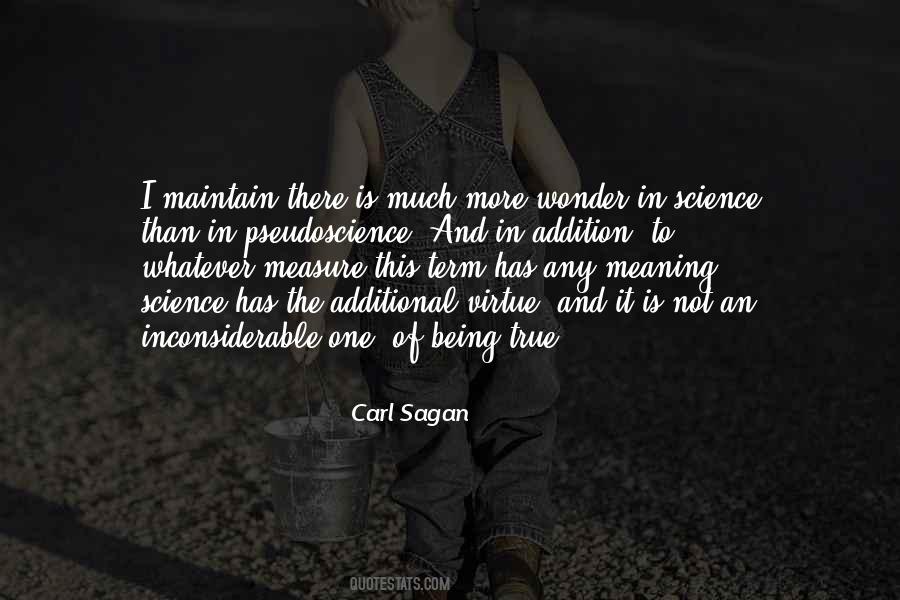 Sagan Science Quotes #978649