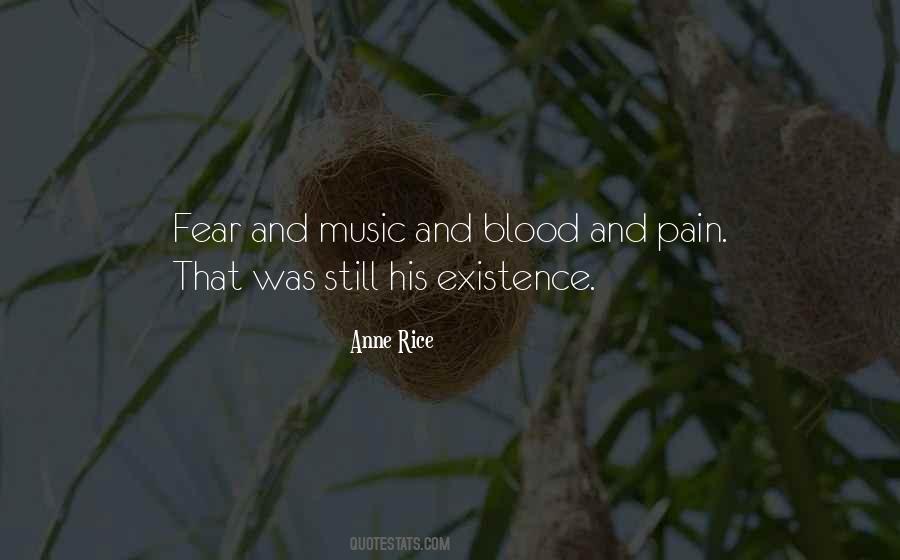 Quotes About Music And Pain #172773