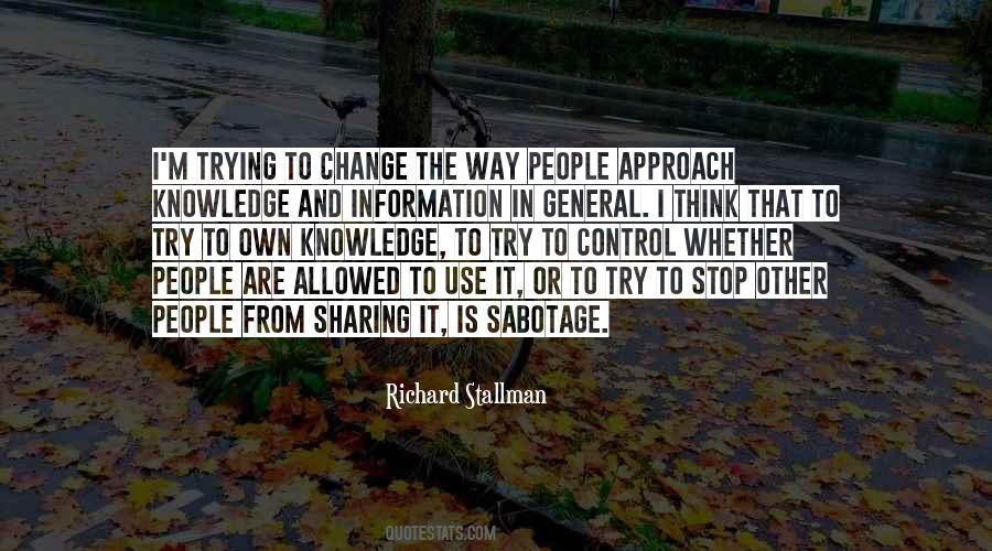 Quotes About Information Sharing #1027269