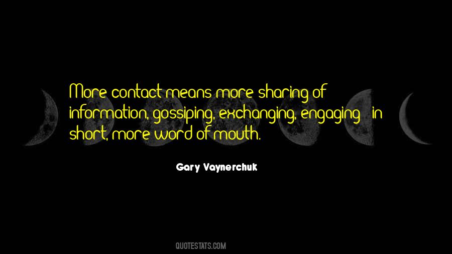 Quotes About Information Sharing #1128148