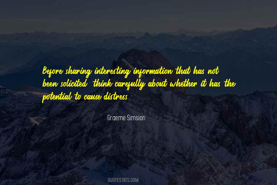 Quotes About Information Sharing #769724