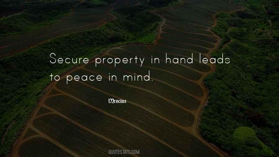 Mind Peace Quotes #164834