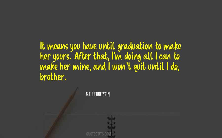 Graduation Brother Quotes #1091866
