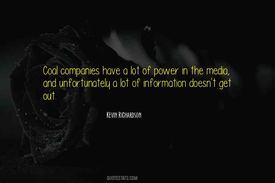 Quotes About Information And Power #382013