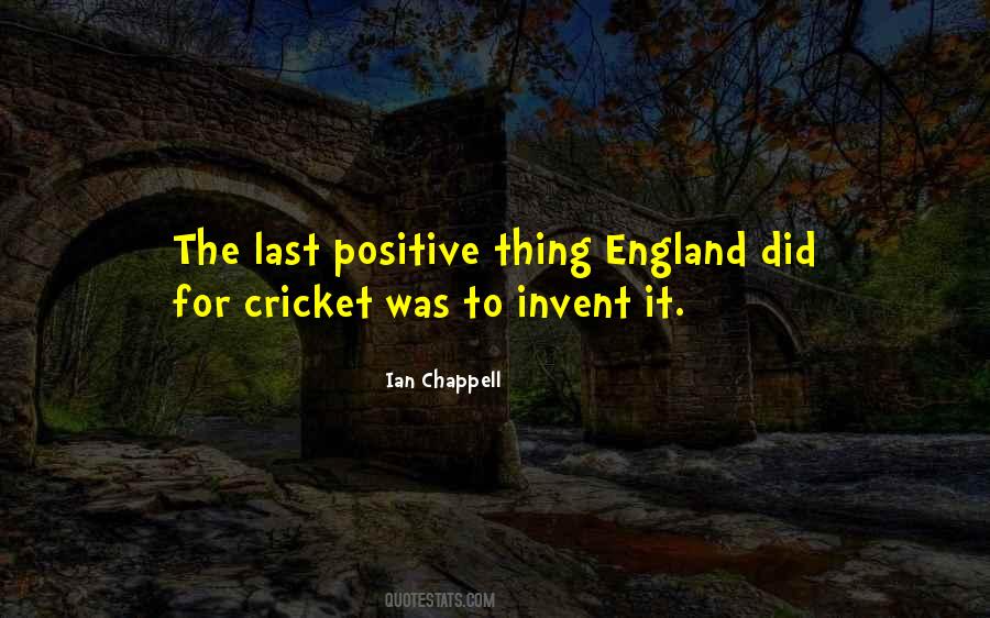 England Cricket Quotes #1836945
